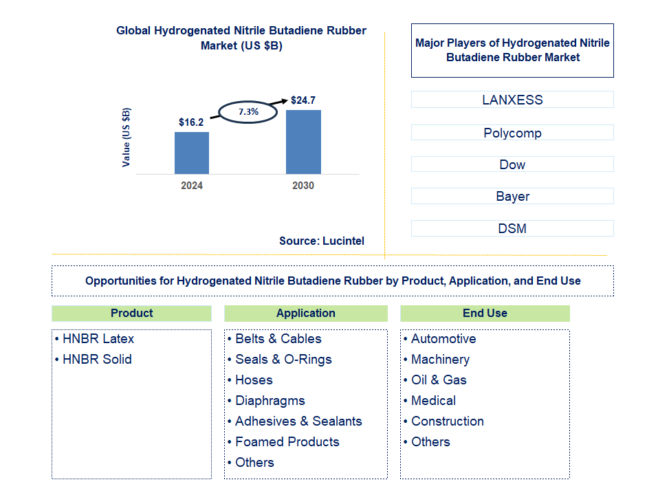 Hydrogenated Nitrile Butadiene Rubber Trends and Forecast